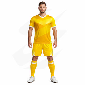 Uniforme de Fútbol Personalizado, Uniforme de Fútbol para Hombre, Mujer y Niños, Malla de Poliéster Transpirable, Sublimación, Fabricante OEM - Product Image 6