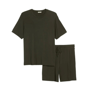 Vêtements d'été pour hommes, ensemble deux pièces, short et t-shirt, style streetwear décontracté, ensembles pour hommes de qualité supérieure, 100% coton - Product Image 6