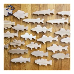 Decoración de Peces de Madera MÁS VENDIDA 2026, Madera Maciza Duradera para Decoración de Interiores y Exhibición, Alivia la Ansiedad por Masticar - Product Image 1