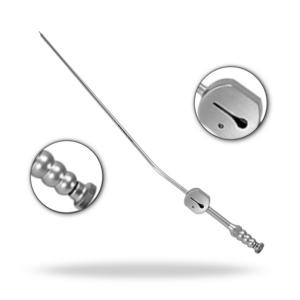 Tubes d'aspiration de style Fukushima 5, 6, 8 et 9 pouces – Instrument chirurgical neurochirurgical pour aspiration précise des fluides - Product Image 1