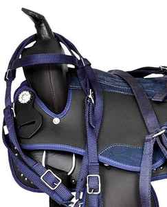 Sillín de barril sintético occidental más vendido para pista de carreras, sillín de cuero para caballo con precios bajos de exportadores, la mejor calidad - Product Image 3