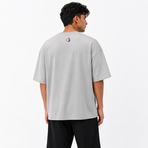Camiseta informal extragrande para hombre con una silueta holgada, tela suave y cómoda, y un diseño moderno y sencillo para el día a día. - Product Image 3
