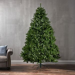 Albero di Natale Artificiale da 2,3 m con 2559 Punte di Rami, Decorazioni per Feste Natalizie, Base con Cerniere in Metallo per Natale - Product Image 3