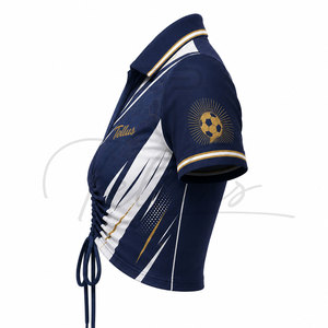 Camiseta de rugby corta para mujer, ropa deportiva, jersey de rugby para mujer, camiseta de rugby de la mejor calidad - Product Image 3
