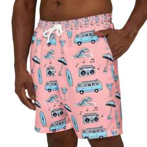 Pantalones Cortos Deportivos de Poliéster con Impresión por Sublimación Completa y Logotipo, Venta Especial, Variedad de Diseños Gráficos, Pantalones Cortos Casuales - Product Image 4