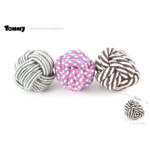 Pelota de Cuerda de Algodón Yommy de 5 cm, Juguete Masticable para Perros - Product Image 1