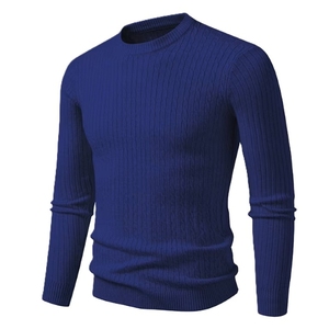 Pull personnalisable pour homme, pull en maille respirant de haute qualité, col rond, vêtements d'hiver pour homme, SAweater - Product Image 1