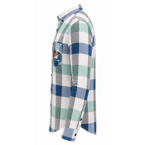 เสื้อเชิ้ตผ้าแฟลนเนลสำหรับขี่มอเตอร์ไซค์บุรุษ  เสื้อป้องกันการกระแทกสำหรับขี่มอเตอร์ไซค์  เสื้อเชิ้ตแขนยาวผ้าแฟลนเนลเนื้อนุ่ม - Product Image 5