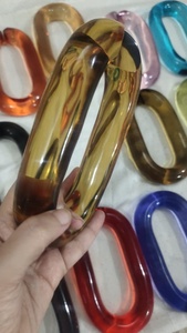 Colgante de resina ornamental moderno hecho a mano, cadena acrílica moderna personalizada, acentos de pared para decoración del hogar, Festival de Diwali, cumpleaños - Product Image 3