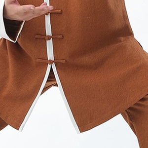 Breathable Stretch Quick Dry Unisex Wholesale Kung Fu Uniforms Martial Arts Wear 100% Cotton Durable <b>Light</b> Weight Custom Logo - Product Image 5