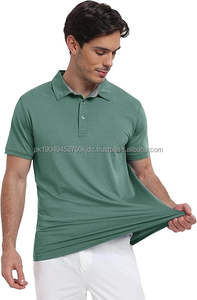 Polos pour hommes Chemises de golf à manches courtes évacuant l'humidité Chemises de golf à col Léger T-shirt décontracté Athlétique - Product Image 4