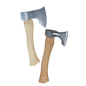 Small Size Hand <b>Axe</b> With Durable Steel Head And Natural Wooden Handle For Hiking Bushcraft And Wood Preparation - Product Image 5