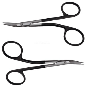 Ciseaux à cou de cygne dentelés Gorney Supercut en acier inoxydable, manuels, pour hôpital, ORL, chirurgie plastique, instrument de classe clinique CE - Product Image 2