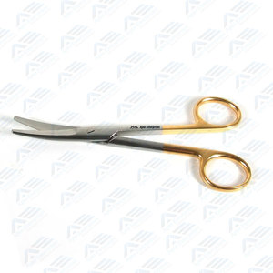 กรรไกรผ่าตัดพรีเมียมเคลือบสีหลากหลายชนิด เครื่องมือแพทย์ สแตนเลส กรรไกรมายโอโค้ง ผลิตตามสั่ง - Product Image 4