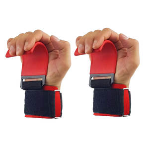 Crochets de musculation professionnels robustes avec sangles pour la musculation, le fitness et la gym - Product Image 1