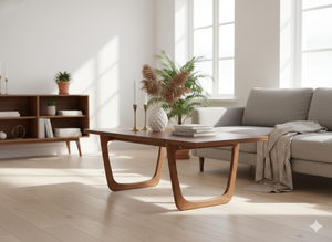 Table à manger Lili, moderne, en bois massif de teck indonésien, pour le salon, exportation et distribution - Product Image 3