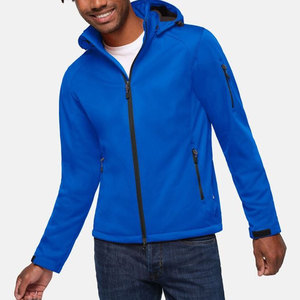 Men's Custom <b>Waterproof</b> Stand Bomber Jacket Autumn Lightweight Soft Shell Zipper Front Logo Patchwork <b>Hoodie</b> Outdoor Fashion - Product Image 1