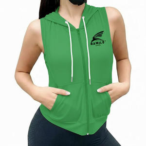 Sudaderas sin Mangas Transpirables, Estilo Atractivo, Precio Económico, Disponibles en Diseño Personalizado, Mezcla de Algodón Básico - Product Image 4