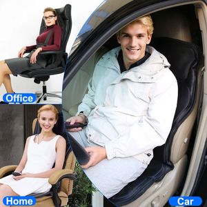 Coussin de massage multifonctionnel pour la maison, le bureau et la voiture, avec chaleur, masseur dorsal précis, vibrations et minuterie, matelas de massage - Product Image 3