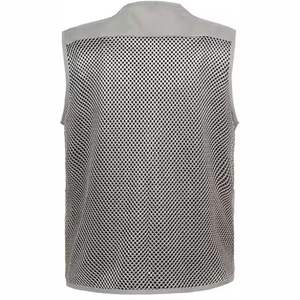 Chaleco de Trabajo para Hombre TITAN TREAD WEAR, Transpirable, de Mezclilla, para Motociclistas, con Cierre de Cremallera, Múltiples Bolsillos, Ropa de Invierno con Calefacción, Color Gris - Product Image 3
