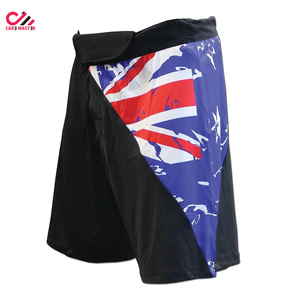 Shorts MMA pour hommes 100% coton, décontractés, conçus pour l'entraînement intense, le sparring et les séances de gym, offrant une liberté de mouvement et un confort optimal. - Product Image 1
