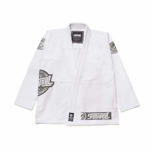 Dernier modèle Shoyorol White Batch 95 BJJ Gi Kimono Brésilien Jiu-Jitsu Gi Confortable Coupe Ample Uniforme Arts Martiaux CP-BJJ-27 - Product Image 6