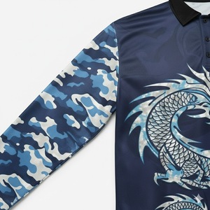 เสื้อตกปลาแบบสั่งทำพิเศษ แขนยาว มีปก - Product Image 4