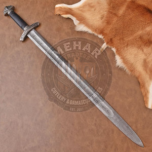 Espadas de Acero de Damasco al Por Mayor a Bajo Precio, Espadas de Acero de Damasco de Alta Calidad y Grado Premium - Product Image 2
