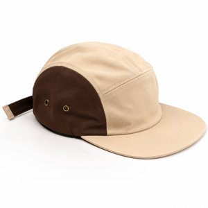 5 Panel Baseball Cap Canvas Unisex Adjustable Contrast Color Block Casual <b>Hat</b> Adult Four Seasons Style - Product Image 1