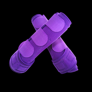 Venta al por mayor, gran oferta: Botas de tendón para patas delanteras de caballo, de lujo, personalizables, de algodón, duraderas y resistentes, marca Tack, para equitación deportiva. - Product Image 4