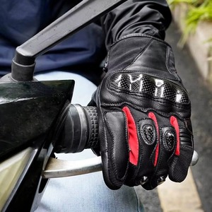 High Quality Custom Leather <b>Touch</b> Screen Windproof Motorbike Racing Riding <b>Gloves</b> Comfortable Breathable Unisex for Sale - Product Image 5