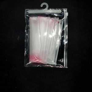 Bolsas de Embalaje con Cierre Esmerilado para Ropa, Bolsas de Plástico Polivinílico Reutilizables con Cierre para Envío de Prendas - Product Image 1