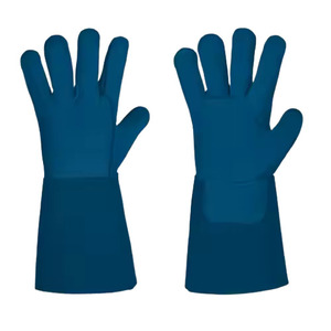Gants de sécurité industriels robustes en cuir pleine fleur anti-coupure de haute qualité pour soudage TIG, lisses - Product Image 3