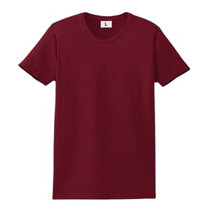 เสื้อยืดคอกลมแขนสั้นผู้ชาย สีน้ำเงิน ทรงปกติ ผ้าฝ้าย ทอแบบเจอร์ซีย์ สีพื้น ย้อมสีเรียบ - Product Image 6