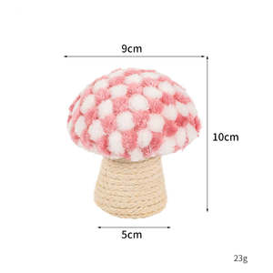 Juguete Interactivo para Gatos con Sonido para Limpieza Dental, de Hierba Gatera Natural y Sisal Duradero, en Forma de Hongo, para Masticar y Rascar - Product Image 2