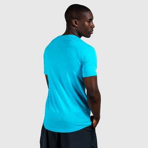 Camiseta Deportiva de Cuello Redondo para Hombre, Manga Corta, Estilo Urbano, Color Sólido, Ecológica, 100% Algodón, Impresión Serigráfica - Product Image 2
