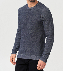 Sudadera de invierno para hombre, con cremallera de un cuarto, estilo oversized, con bloques de color, 100% algodón, forro polar grueso, efecto desgastado. - Product Image 3