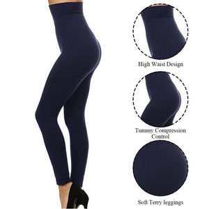 Leggings de sport et de yoga pour femme, sans couture, en polyester brossé, personnalisables par sublimation, collection Hiver 2026, chauds et confortables - Product Image 1