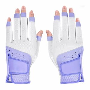 Gants de golf personnalisés pour hommes en cuir véritable imperméable avec fermeture à boucle, design unique, accessoires de golf pour l'extérieur - Product Image 5