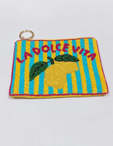 Designer Handcrafted Embroidery Beaded Purse Ethnic Coin Bag Luxury Sequin Pearl Evening <b>Wallet</b> For Girls And Women - Product Image 1