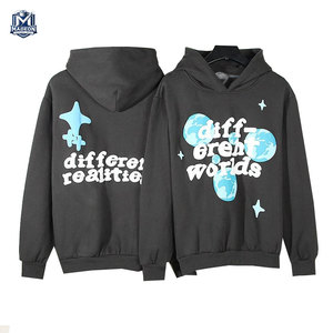 เสื้อฮู้ดดี้พิมพ์ลายพัฟฟ์ผ้าฝ้ายผสมไซส์ใหญ่ แฟชั่นทันสมัย มีสินค้าพร้อมส่ง - Product Image 1