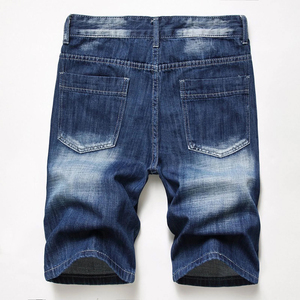 Shorts de Mezclilla para Hombre de la Mejor Calidad, Corte Casual Holgado a la Rodilla, Transpirables y Ligeros para Verano - Product Image 3