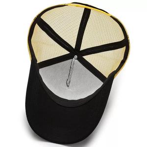 Custom logo Plastic Button Cotton Mesh Men's and Women's Size Truck Trucker Caps <b>Hats</b> - Product Image 5