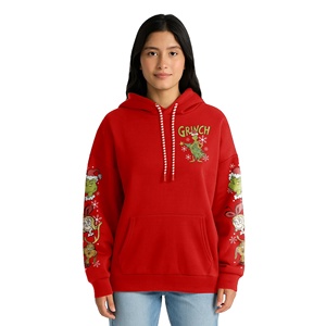 Sweat à capuche pour femme grande taille, usage quotidien, saison hivernale, design personnalisé élégant, imprimé, coupe ajustée, polaire de haute qualité - Product Image 5