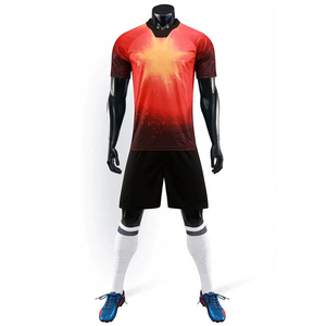 High Quality ODM OEM Customized <b>Soccer</b> Team Uniform Custom Design Logo 100% Polyester Breathable Quick Dry Football Kit Unisex - Product Image 5
