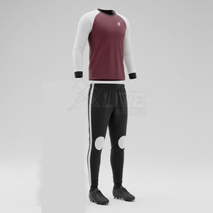 Uniforme de Portero de Fútbol Personalizado con Acabado Profesional y Diseño Flexible para Jugadores Activos - Product Image 3