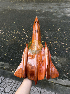 Kit de modèle réduit en bois SR71 BLACKBIRD, artisanat du bois, taille réelle, fabriqué en Vietnam, avion SR71 en bois massif, fabriqué au Vietnam - Product Image 3