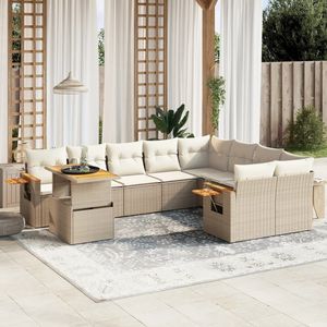 Ensemble de canapés de jardin beige - Product Image 1