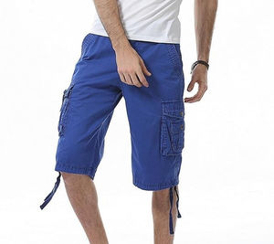 Pantalones Cortos Tácticos Cargo para Hombre, Color Caqui, con Múltiples Bolsillos, de Secado Rápido, Transpirables, para Venta al Por Mayor - Product Image 3