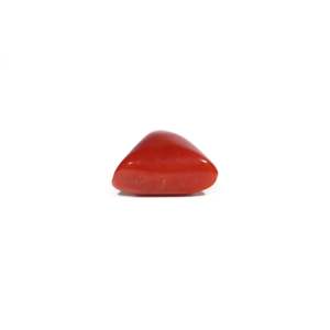 Natural Red Coral Oval Cut Loose Gemstone 7.2 Carat 4x6mm High Quality for Fine Jewelry - Product Image 3